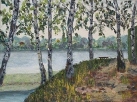 Painting: "Kliazma River 20 Years Ago"