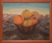 Painting: "The Peaches in Mountains"