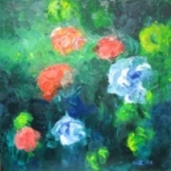Painting: "Flowers"