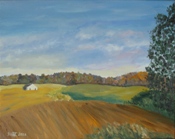 Painting: "Rural Landscape"