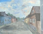 Painting: "Town Street"